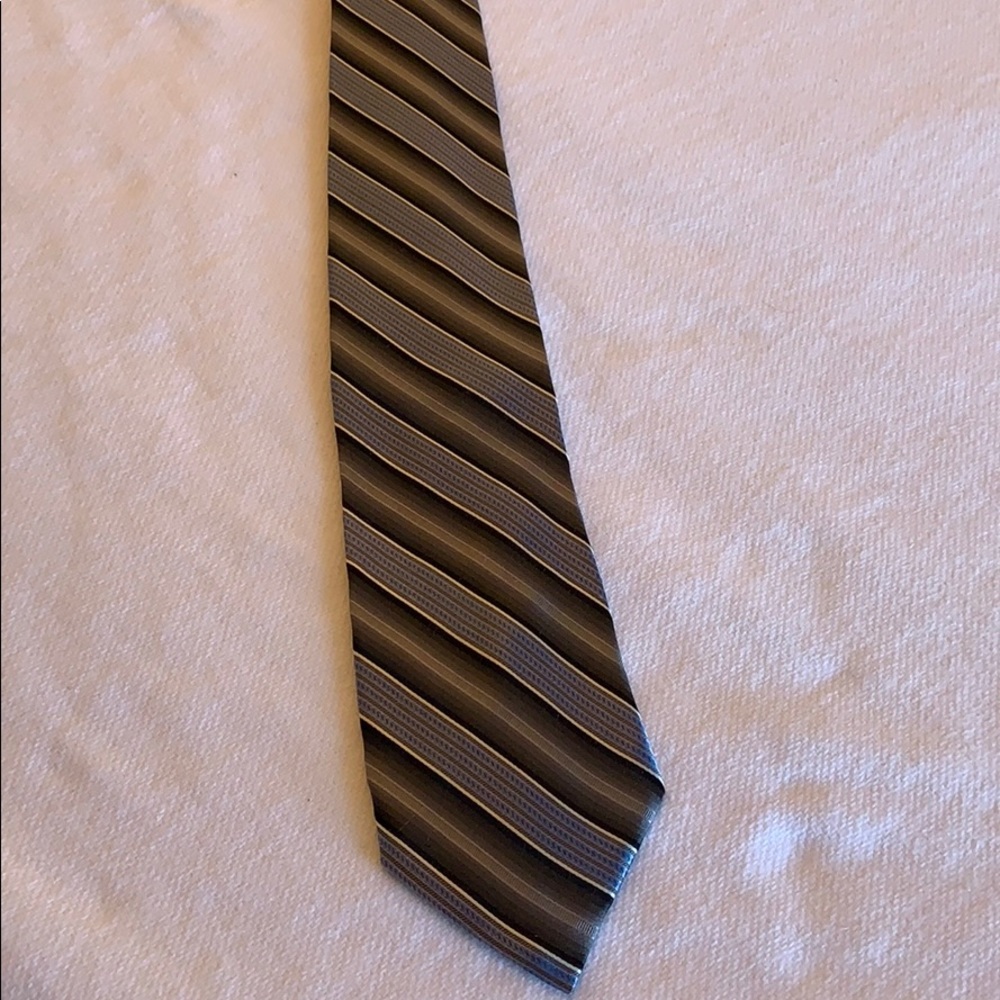 Joseph & Feiss 100% silk blue/ grey tie